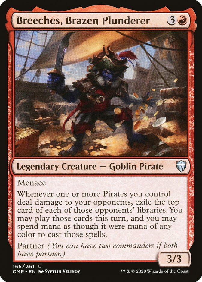 Breeches, Brazen Plunderer [Commander Legends] (165)