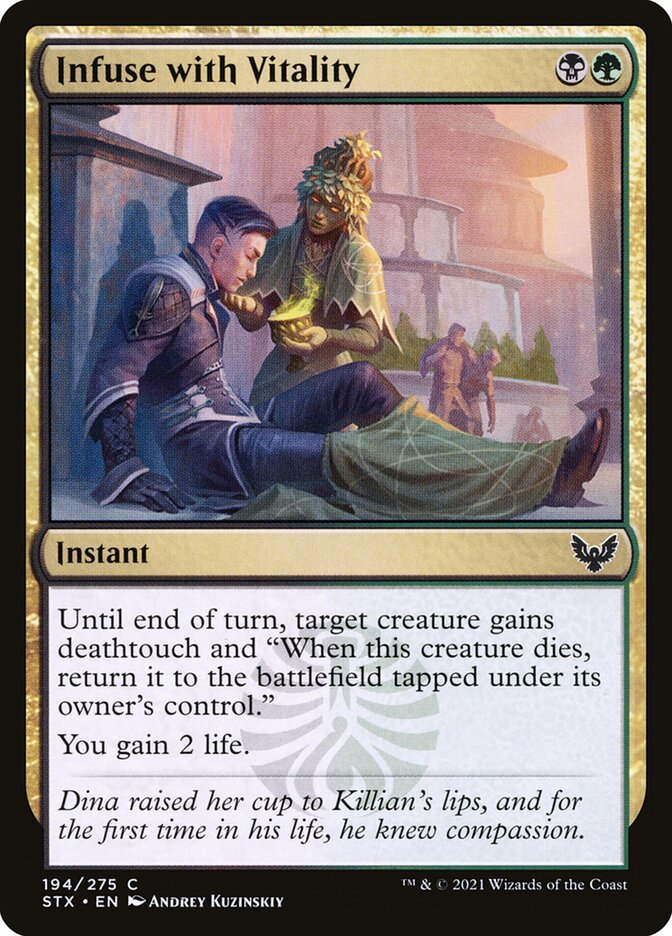 Infuse with Vitality [Strixhaven: School of Mages] (194)