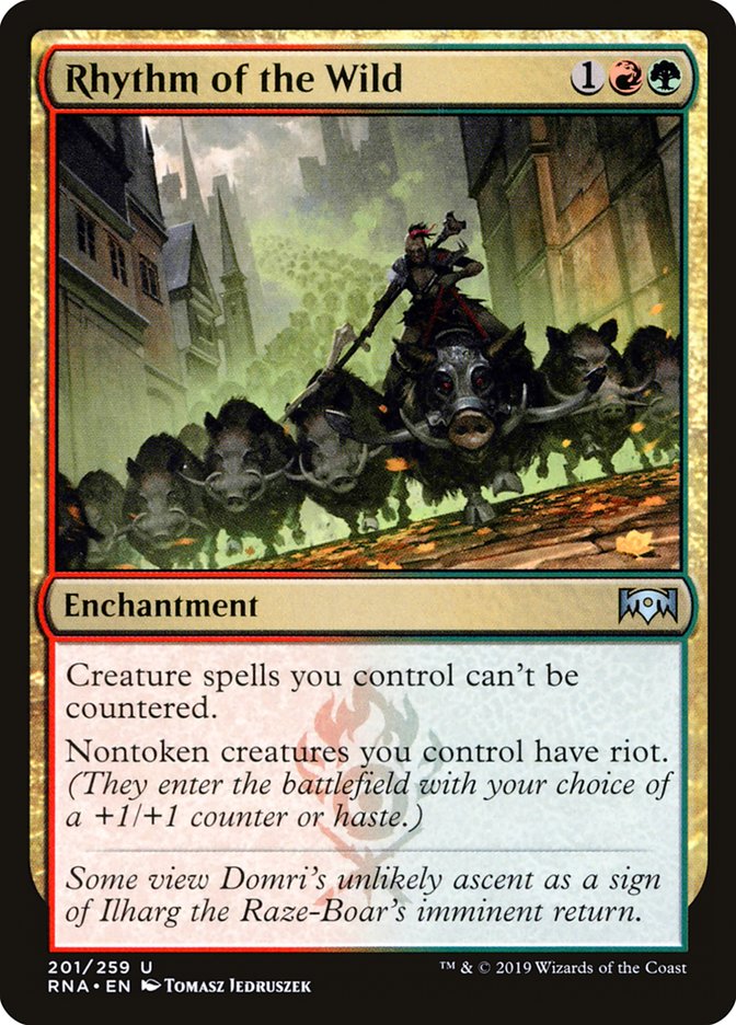 Rhythm of the Wild [Ravnica Allegiance] (201)
