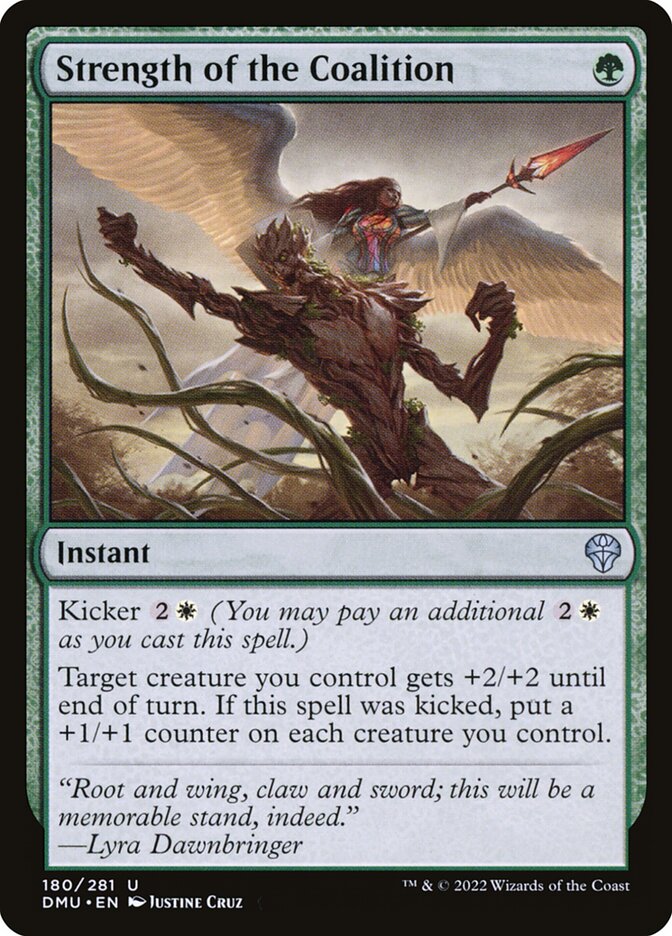 Strength of the Coalition [Dominaria United] (180)