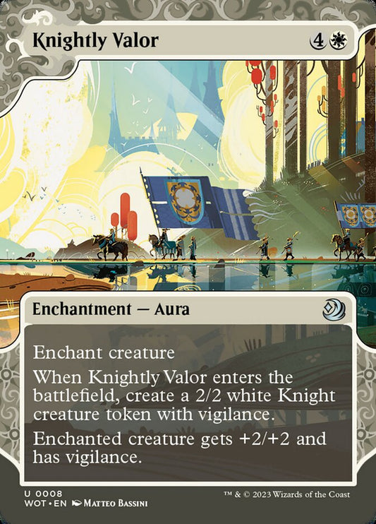 Knightly Valor [Wilds of Eldraine: Enchanting Tales] (8)