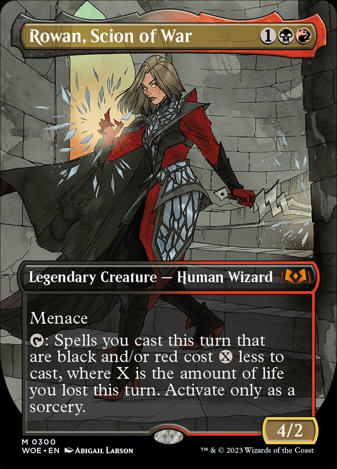 Rowan, Scion of War [Wilds of Eldraine] (300)