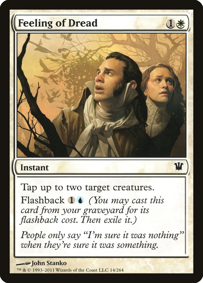 Feeling of Dread [Innistrad] (14)