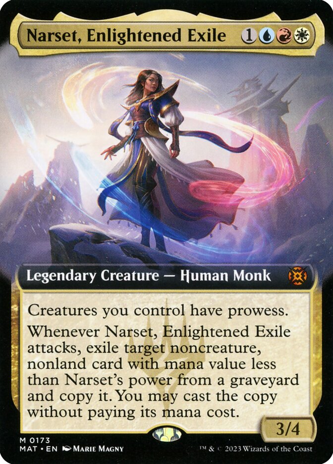 Narset, Enlightened Exile [March of the Machine: The Aftermath] (173)
