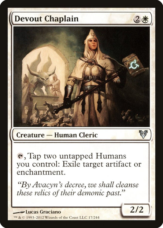 Devout Chaplain [Avacyn Restored] (17)