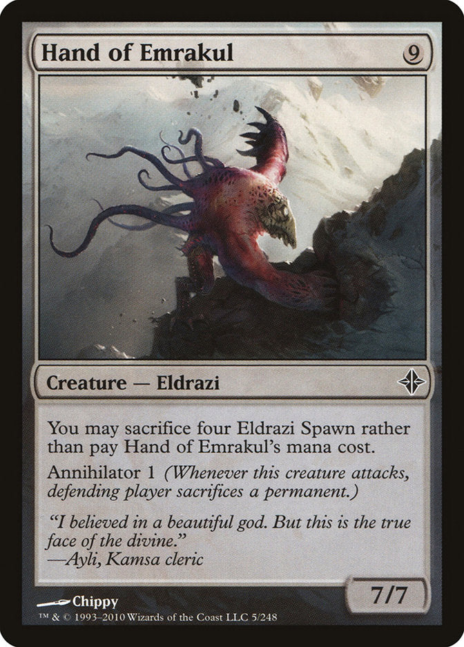 Hand of Emrakul [Rise of the Eldrazi] (5)