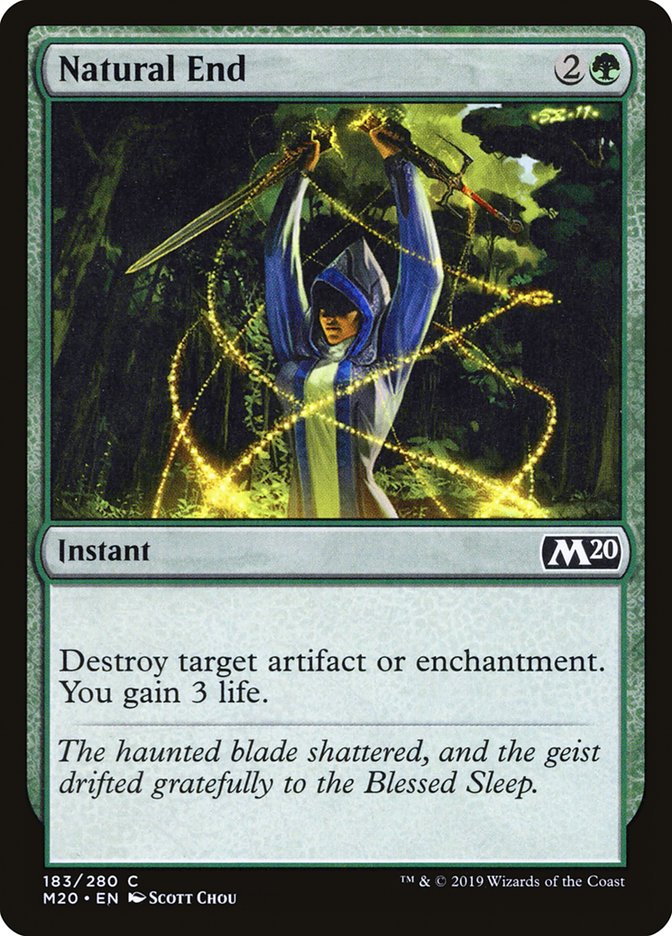 Natural End [Core Set 2020] (183)