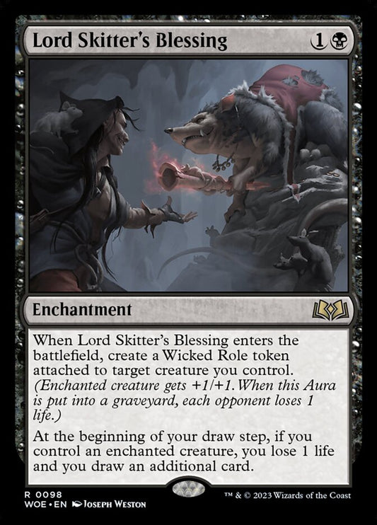 Lord Skitter's Blessing [Wilds of Eldraine] (98)