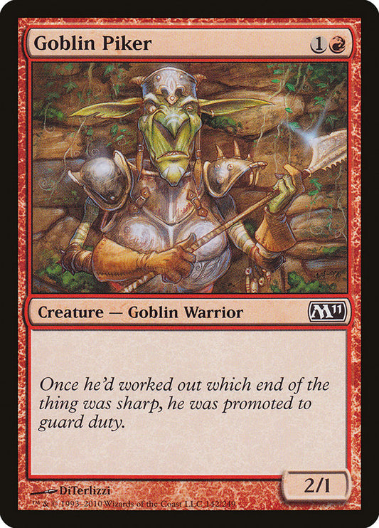 Goblin Piker [Magic 2011] (142)