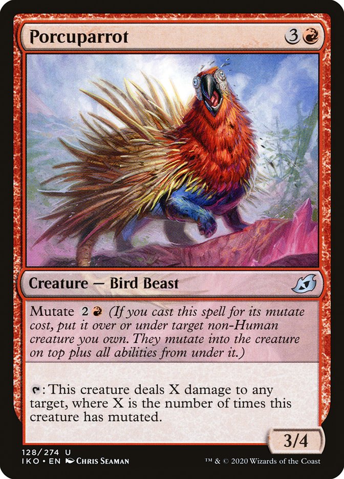 Porcuparrot [Ikoria: Lair of Behemoths] (128)