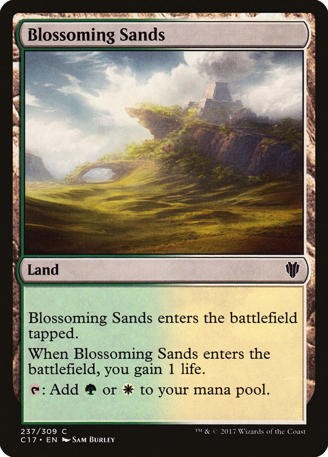 Blossoming Sands [Commander 2017] (237)