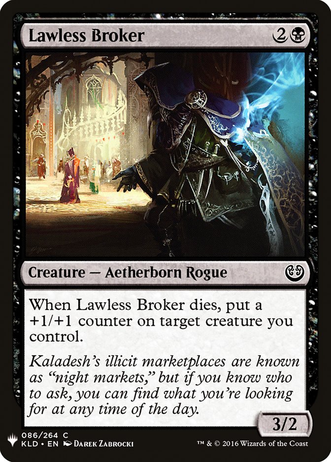 Lawless Broker [The List] (KLD-86)