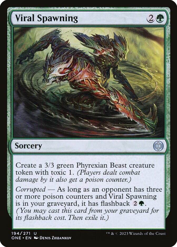 Viral Spawning [Phyrexia: All Will Be One] (194)