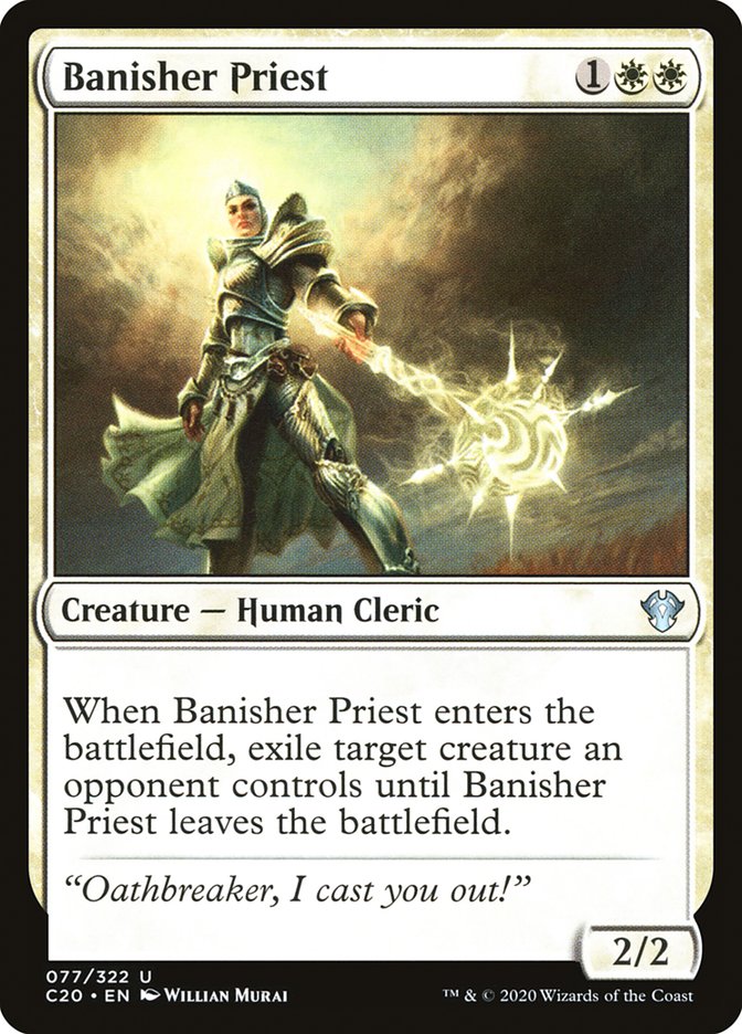 Banisher Priest [Commander 2020] (77)