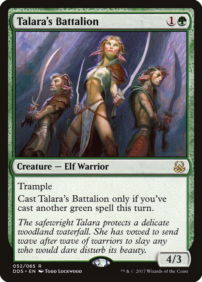 Talara's Battalion [Duel Decks: Mind vs. Might] (52)