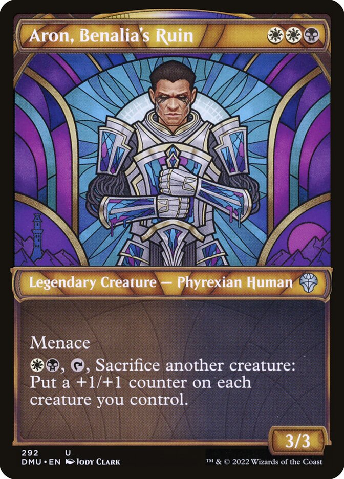 Aron, Benalia's Ruin [Dominaria United] (292)