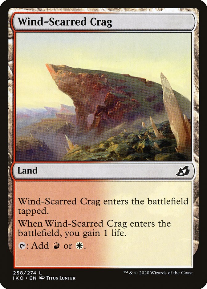 Wind-Scarred Crag [Ikoria: Lair of Behemoths] (258)