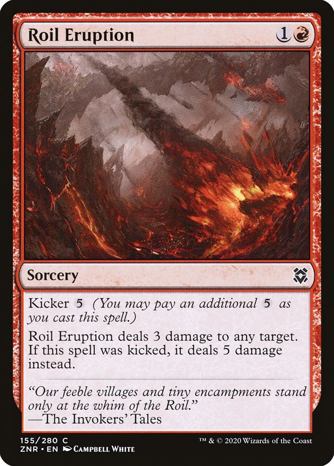 Roil Eruption [Zendikar Rising] (155)