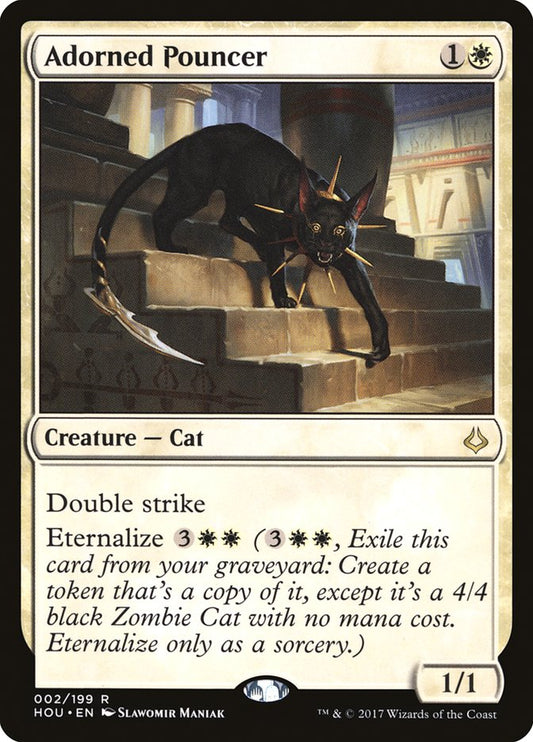 Adorned Pouncer [Hour of Devastation] (2)