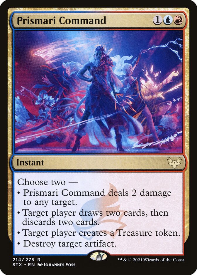 Prismari Command [Strixhaven: School of Mages] (214)