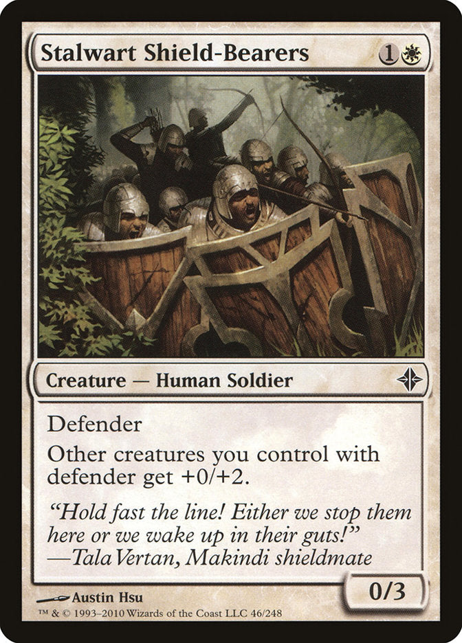 Stalwart Shield-Bearers [Rise of the Eldrazi] (46)