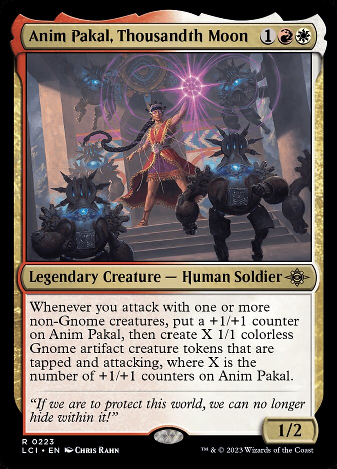 Anim Pakal, Thousandth Moon [The Lost Caverns of Ixalan] (223)