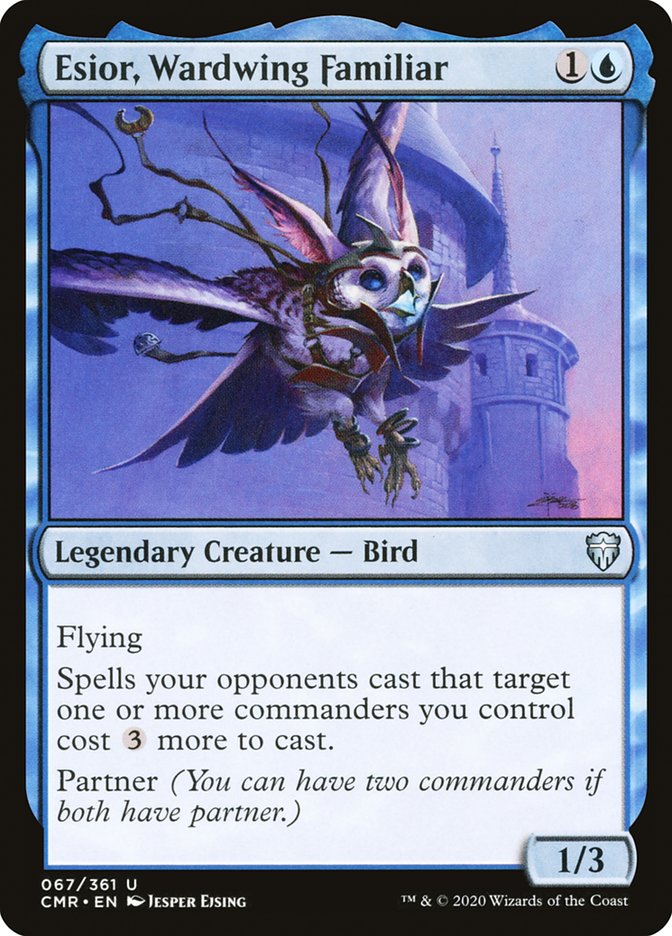 Esior, Wardwing Familiar [Commander Legends] (67)