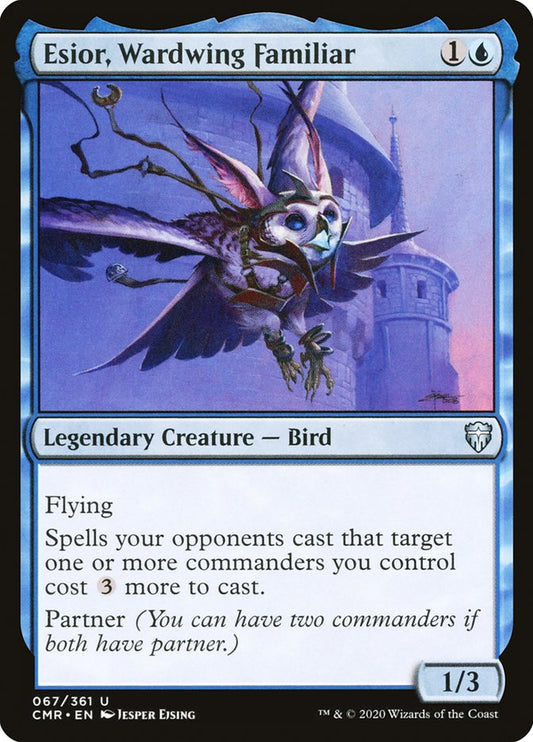 Esior, Wardwing Familiar [Commander Legends] (67)