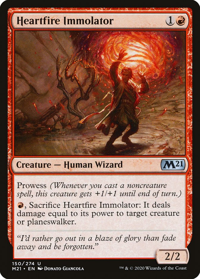 Heartfire Immolator [Core Set 2021] (150)