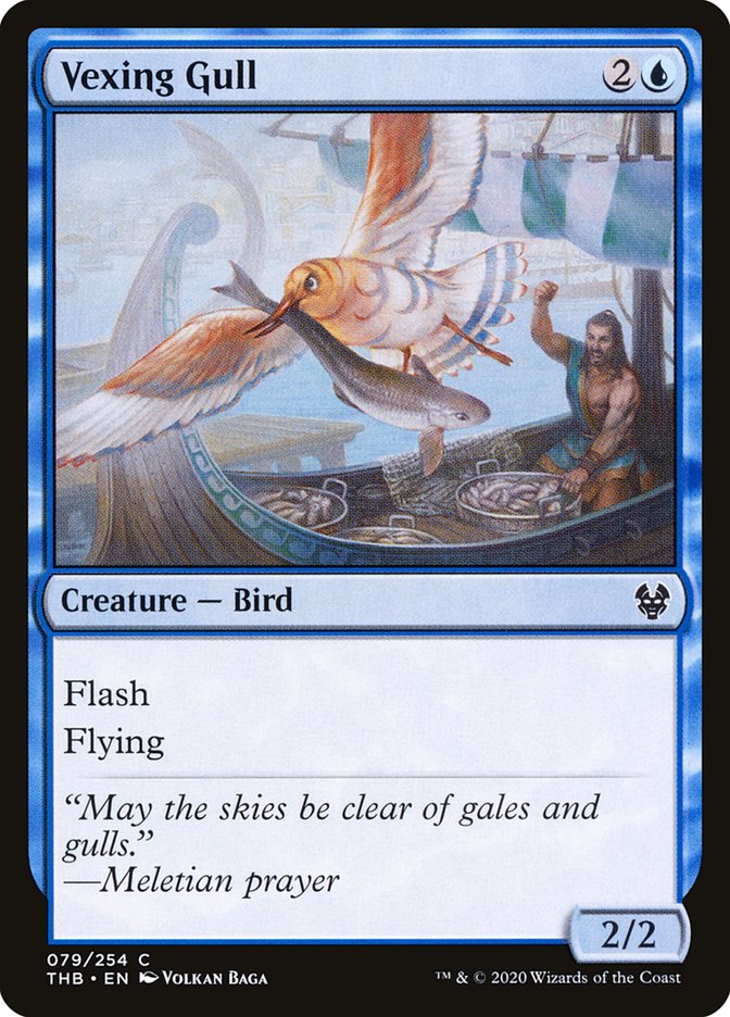 Vexing Gull [Theros Beyond Death] (79)