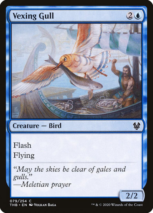 Vexing Gull [Theros Beyond Death] (79)
