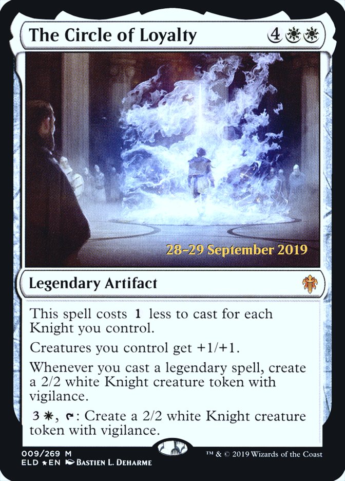 The Circle of Loyalty [Throne of Eldraine Promos] (9s)