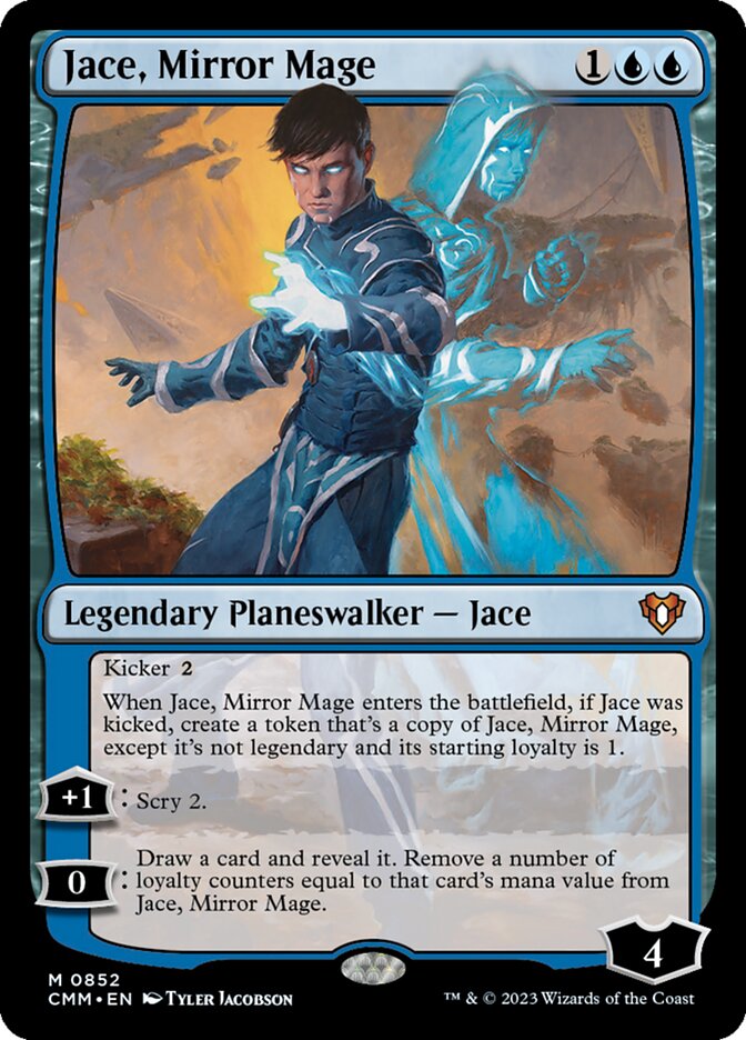 Jace, Mirror Mage [Commander Masters] (852)