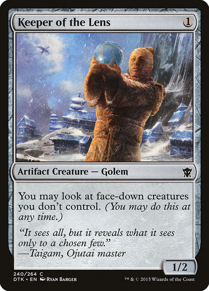 Keeper of the Lens [Dragons of Tarkir] (240)