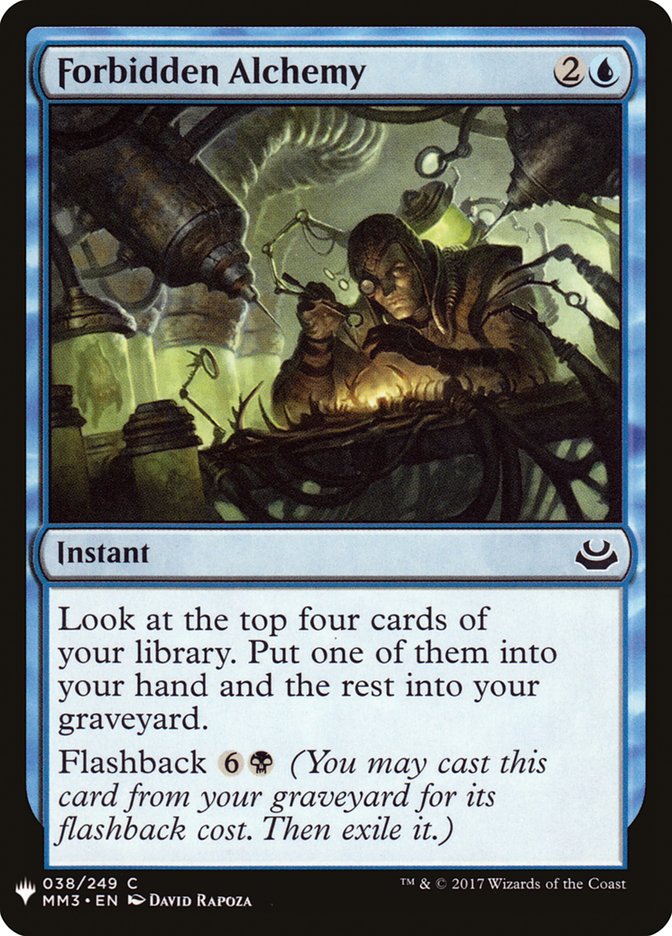 Forbidden Alchemy [The List] (MM3-38)