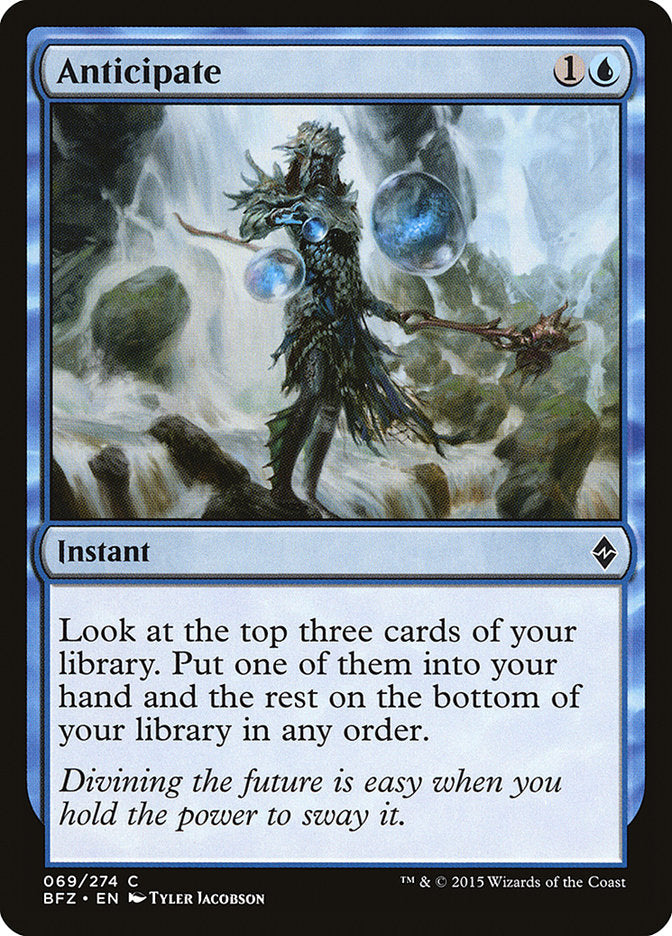 Anticipate [Battle for Zendikar] (69)
