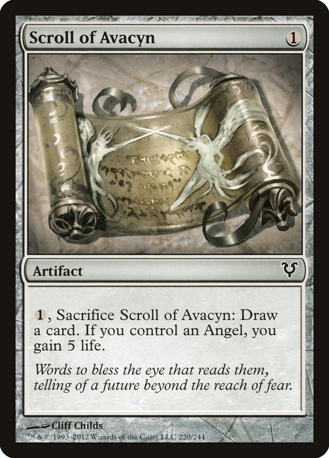 Scroll of Avacyn [Avacyn Restored] (220)