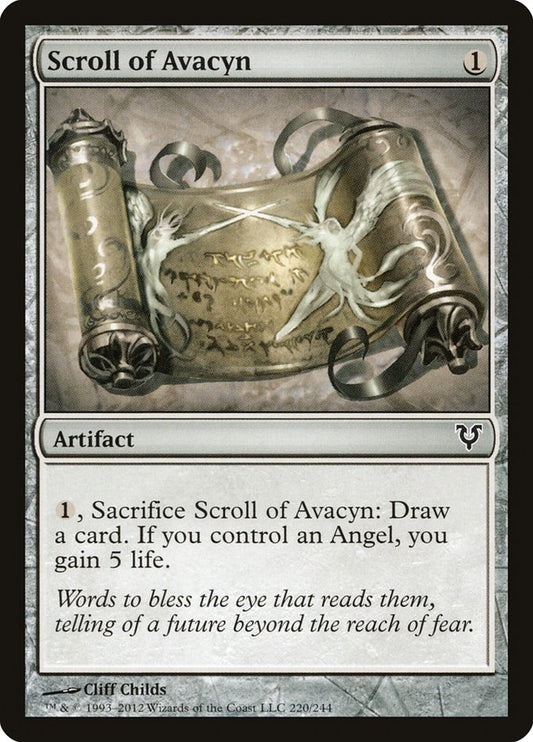 Scroll of Avacyn [Avacyn Restored] (220)