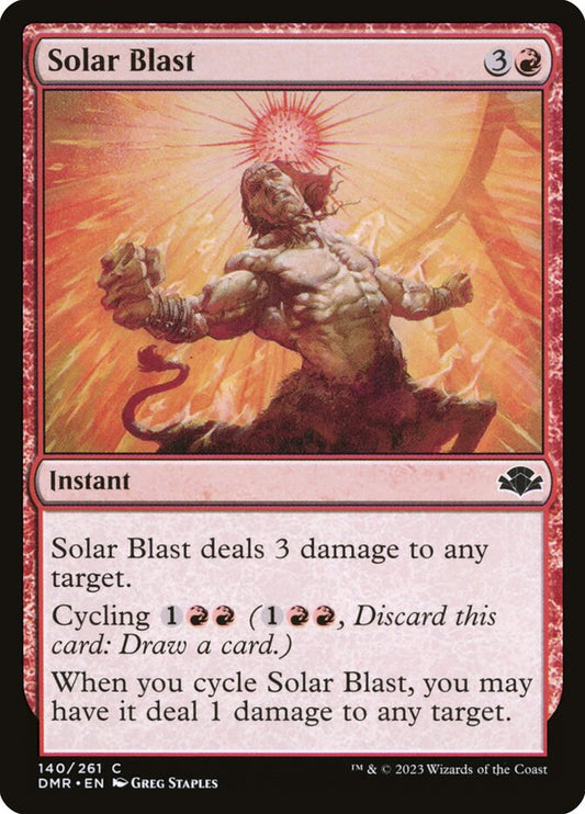 Solar Blast [Dominaria Remastered] (140)