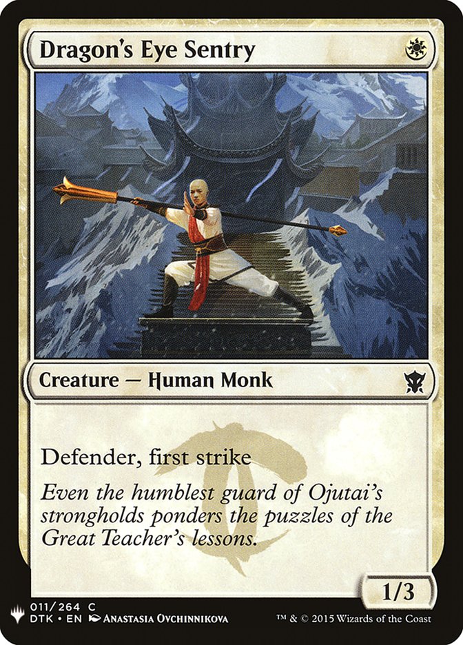 Dragon's Eye Sentry [The List] (DTK-11)