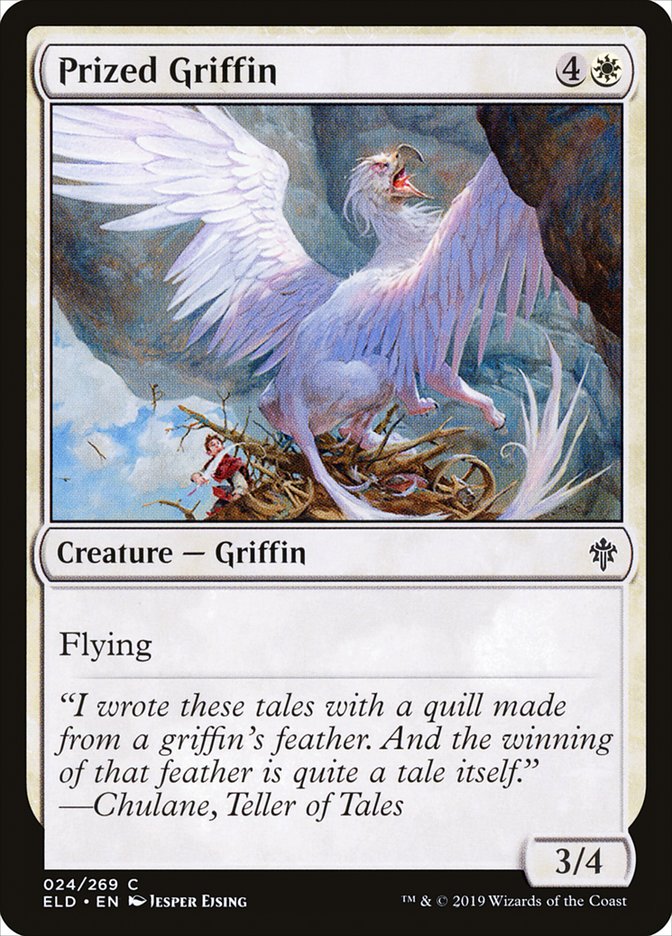 Prized Griffin [Throne of Eldraine] (24)