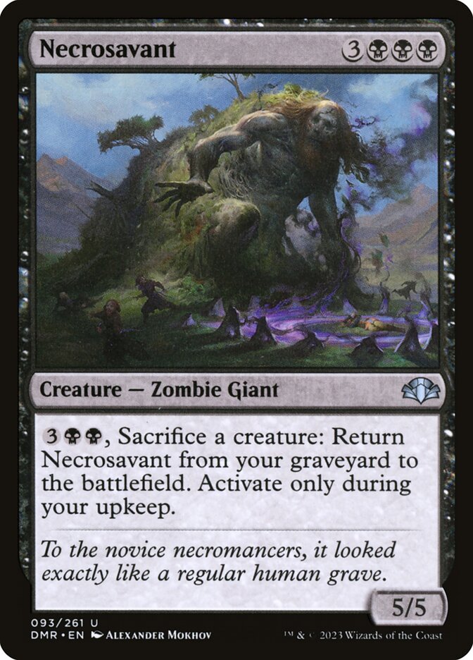 Necrosavant [Dominaria Remastered] (93)