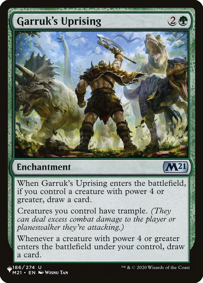Garruk's Uprising [The List] (M21-186)