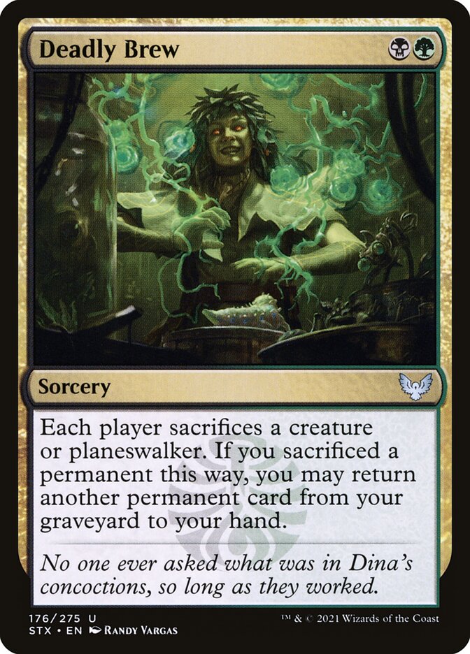 Deadly Brew [Strixhaven: School of Mages] (176)