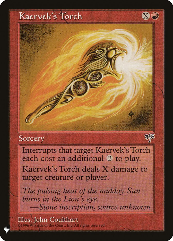 Kaervek's Torch [The List] (MIR-185)