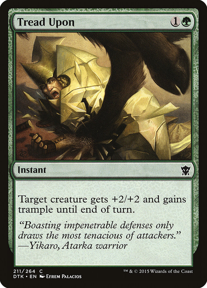 Tread Upon [Dragons of Tarkir] (211)
