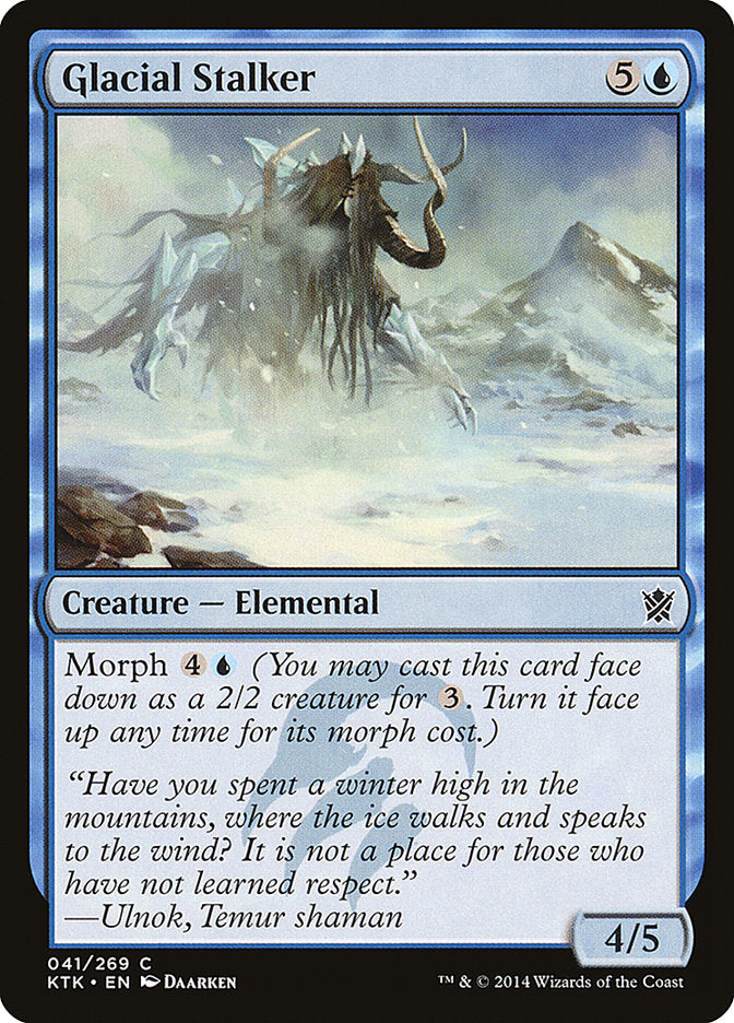 Glacial Stalker [Khans of Tarkir] (41)