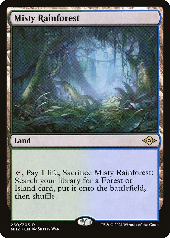 Misty Rainforest [Modern Horizons 2] (438)