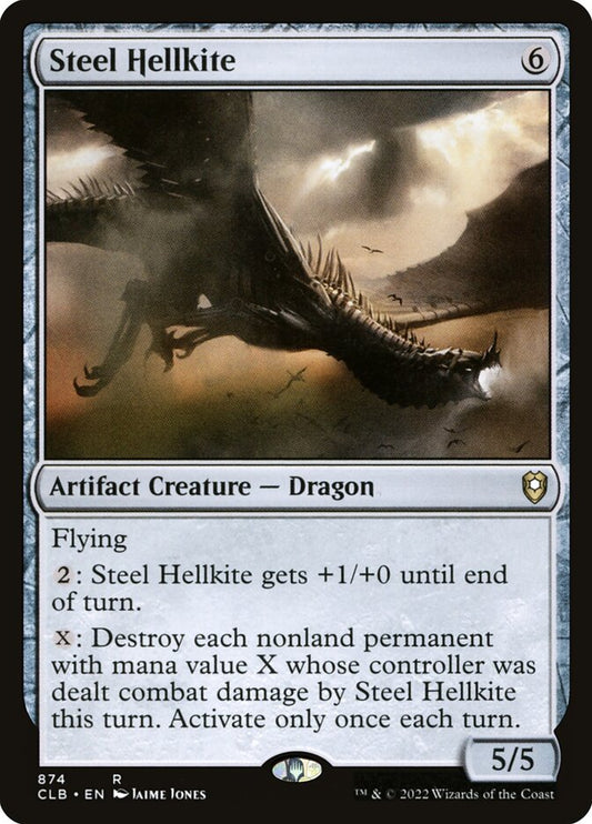 Steel Hellkite [Commander Legends: Battle for Baldur's Gate] (874)