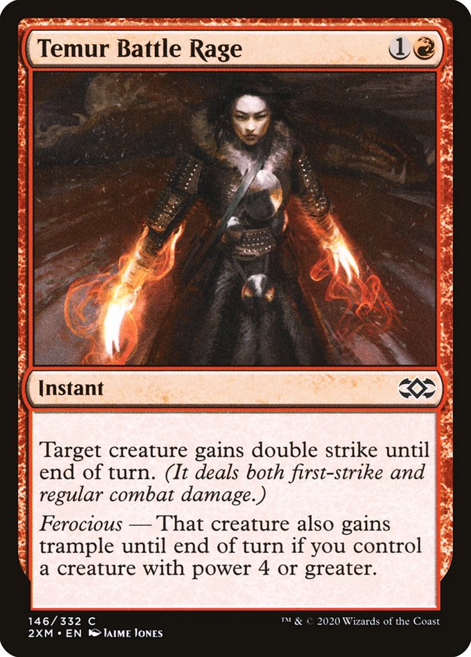 Temur Battle Rage [Double Masters] (146)